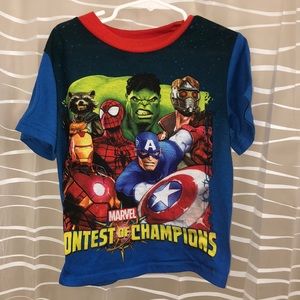 MARVEL PJ SHIRT - size 4T